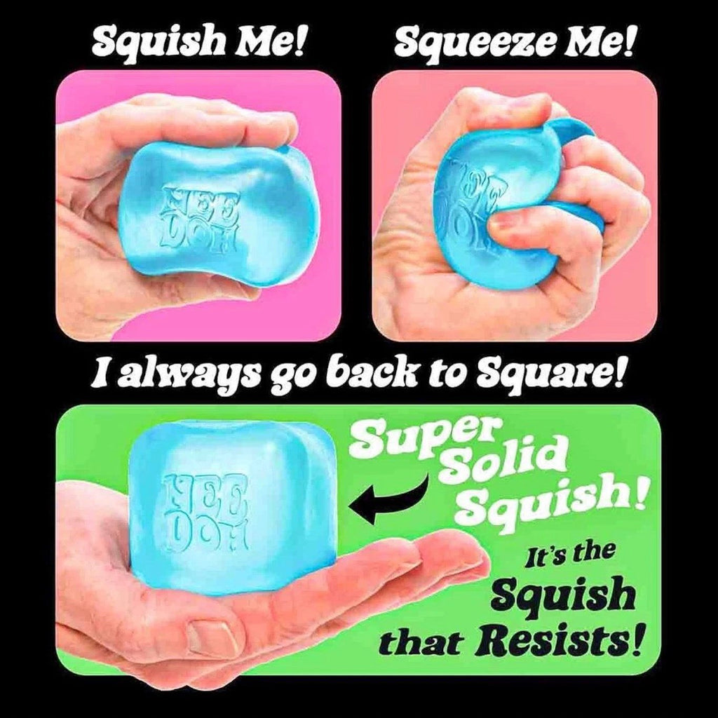 NeeDoh Nice Cube Sensory Squishy Yumuşak Duyusal Stres Oyuncağı | Pembe